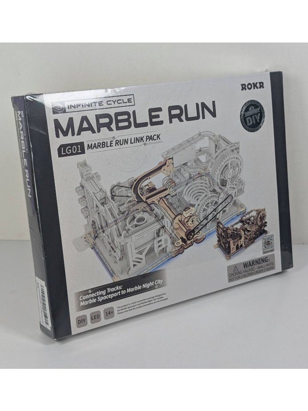 ROKR DIY Infinite Cycle Marble Run LINK PACK LG01 Brand NEW Sealed Expansion
